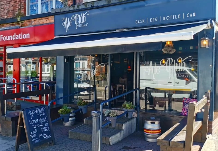 Exterior of the The Ecclesall Ale Club.