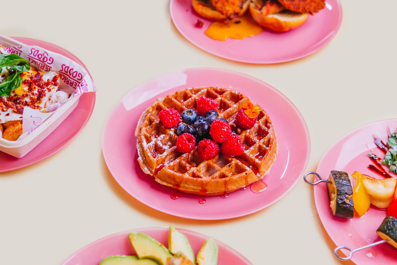 Promo shot of desserts at Terrace Goods.