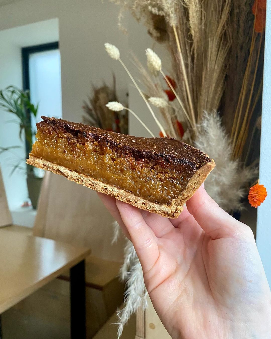 A slice of pie from Bakers Yard Bakery.