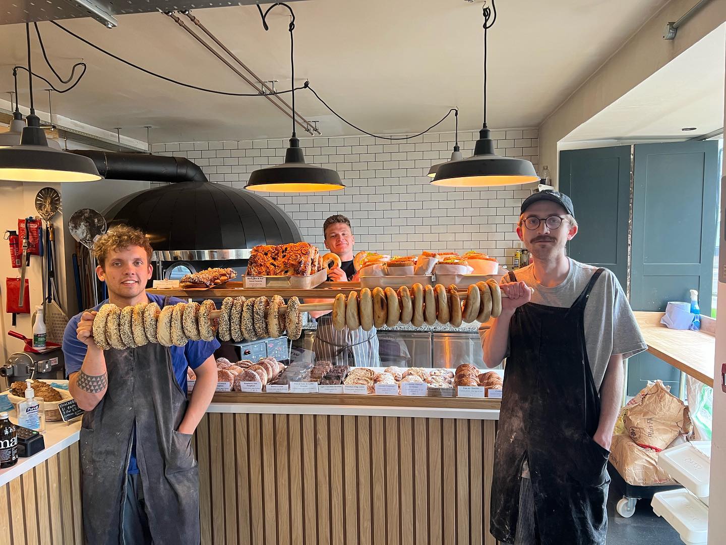 Members of staff at Crumb.