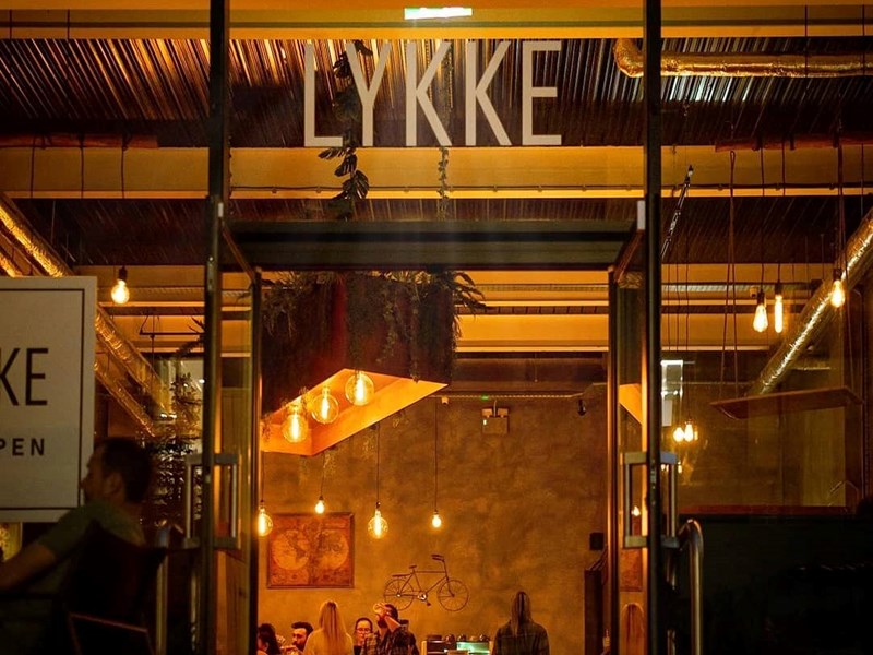 The interior of LYKKE Sheffield.