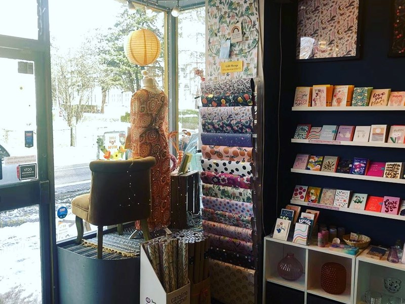 The window display at Mookau.