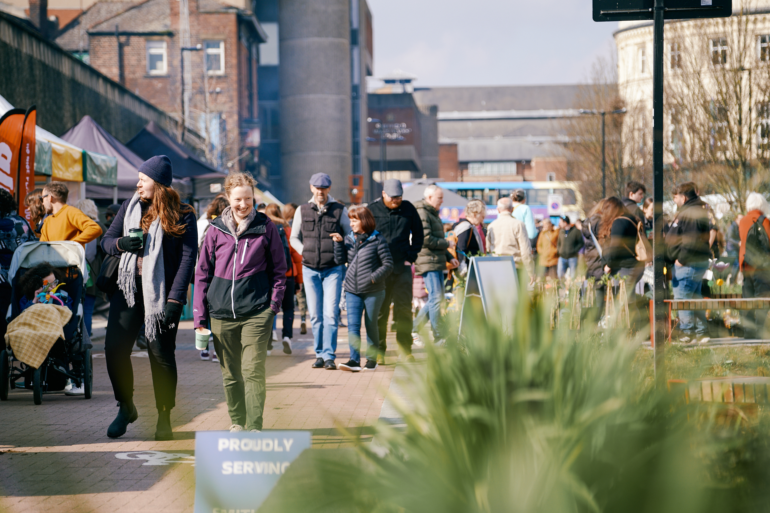 Pollen Market in full swing.