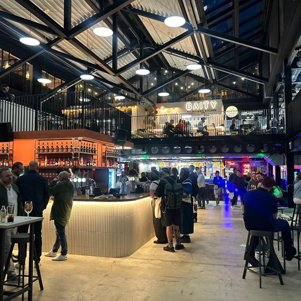 Interior of Cambridge Street Collective.