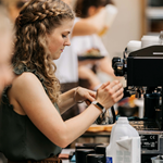 Coffee being made at Marmadukes - The Sorting Office.