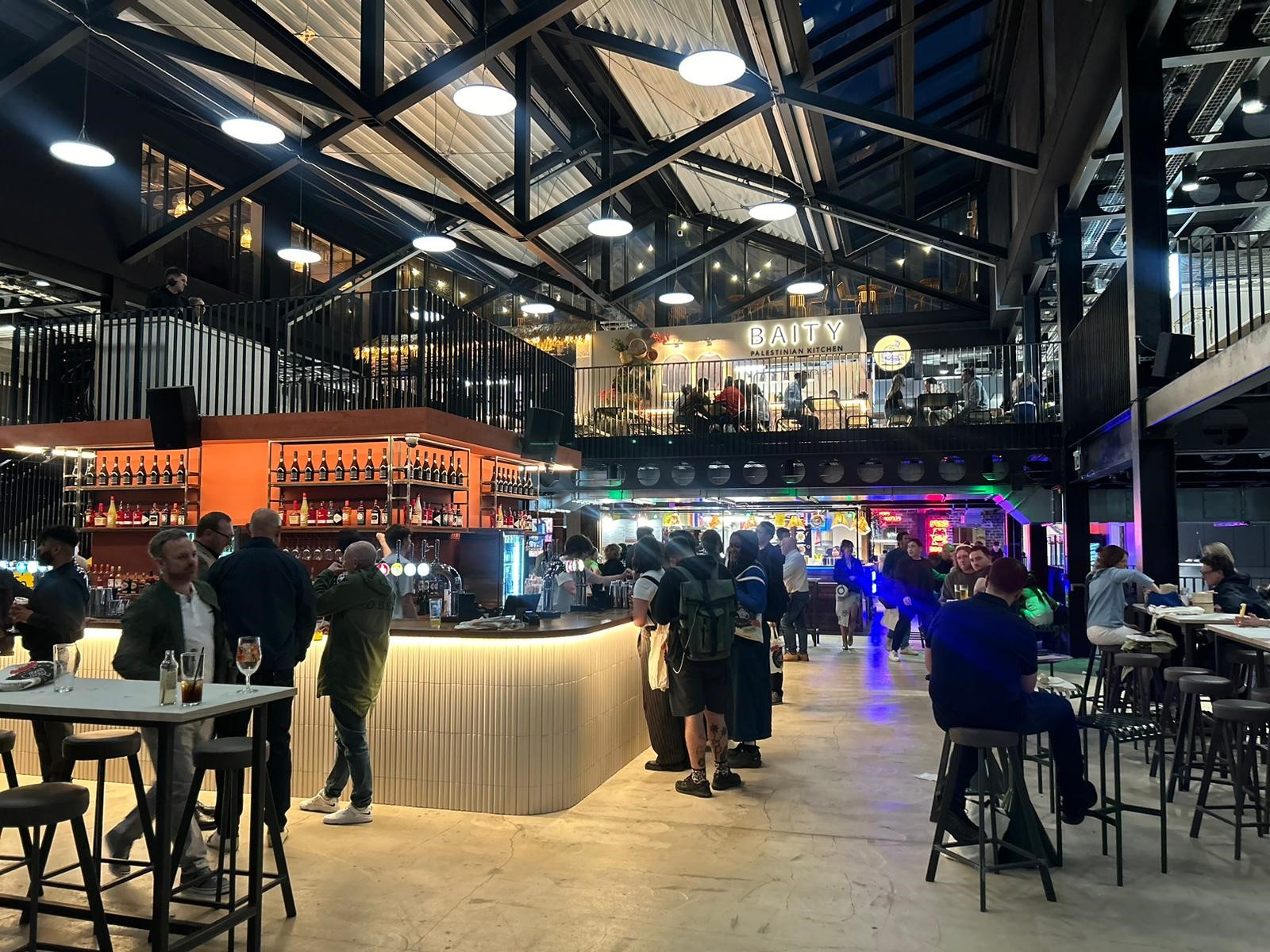 Inside Cambridge Street Collective.