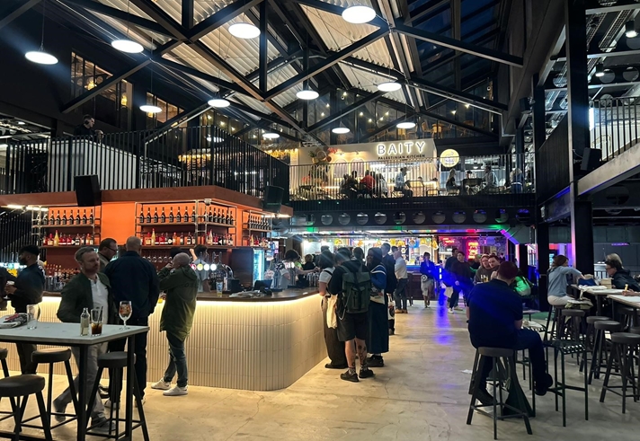Inside Cambridge Street Collective.