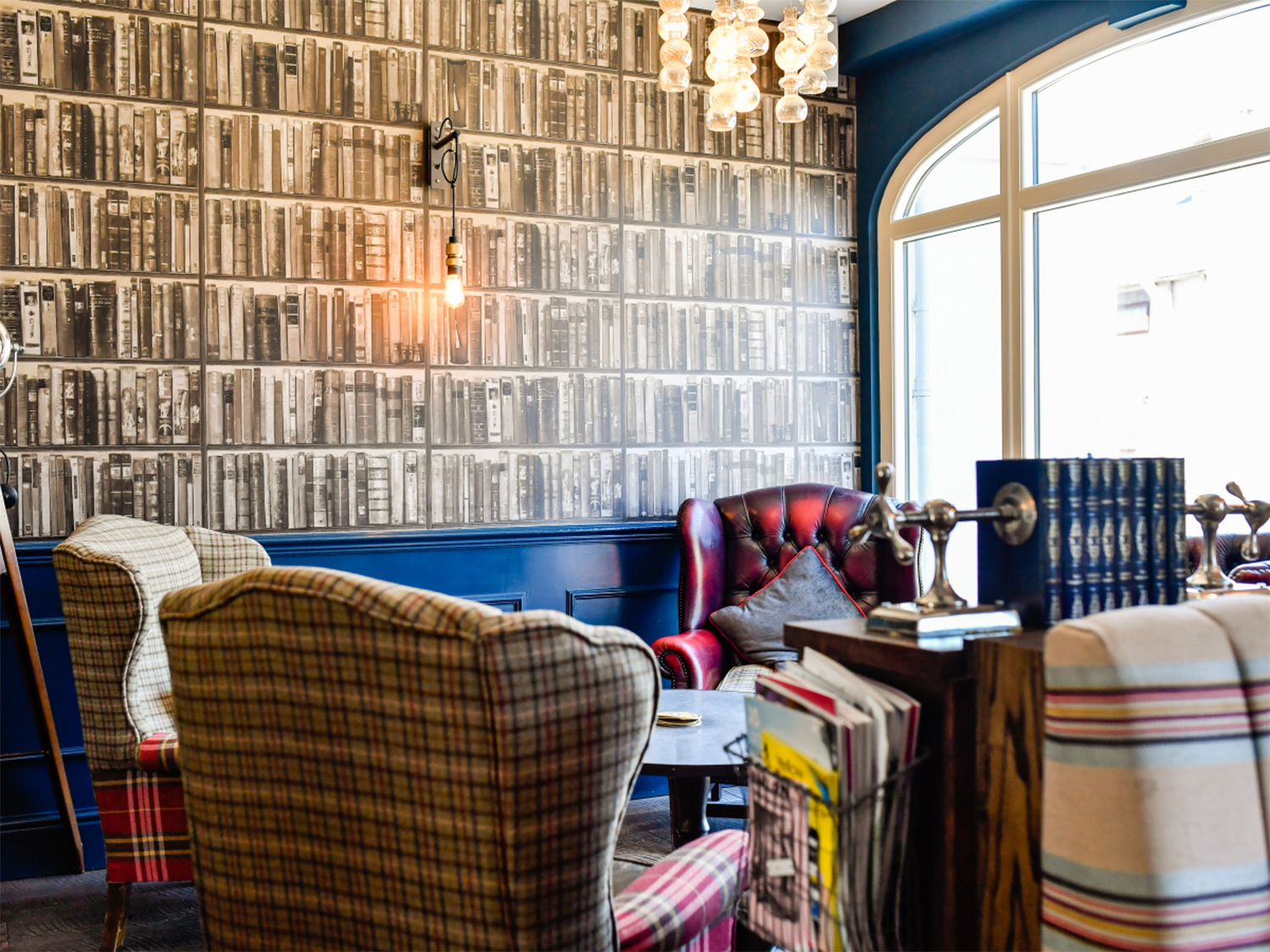 Interior of The Tickled Trout.