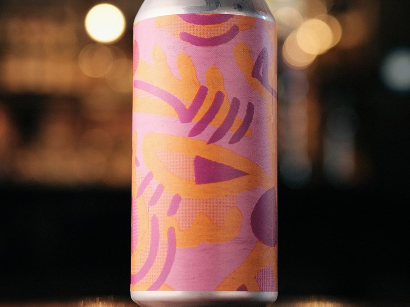 A can of drink.
