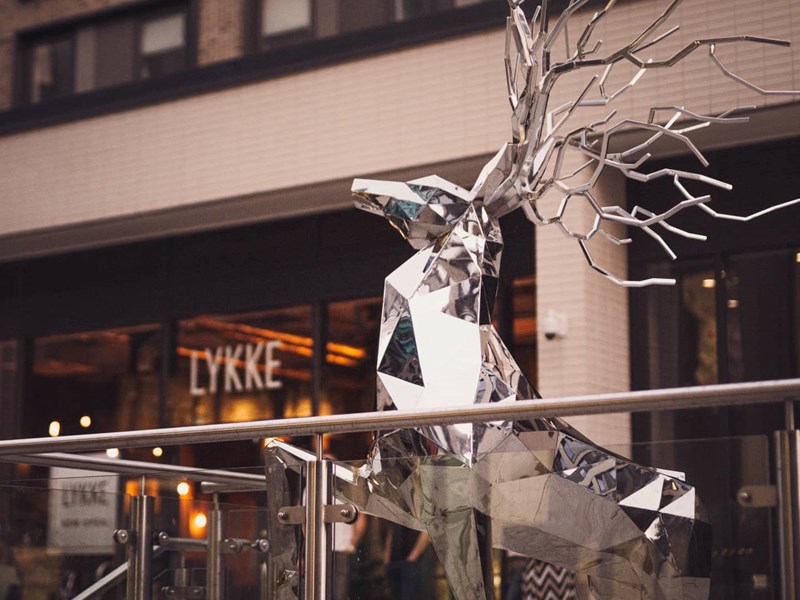 The exterior of LYKKE Sheffield.