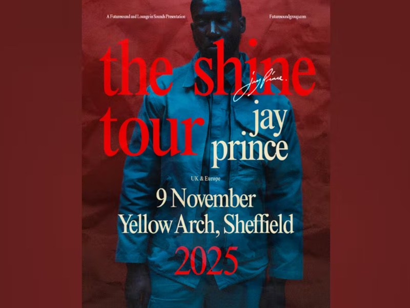 Promo poster for the event featuring a photo of the performer Jay.