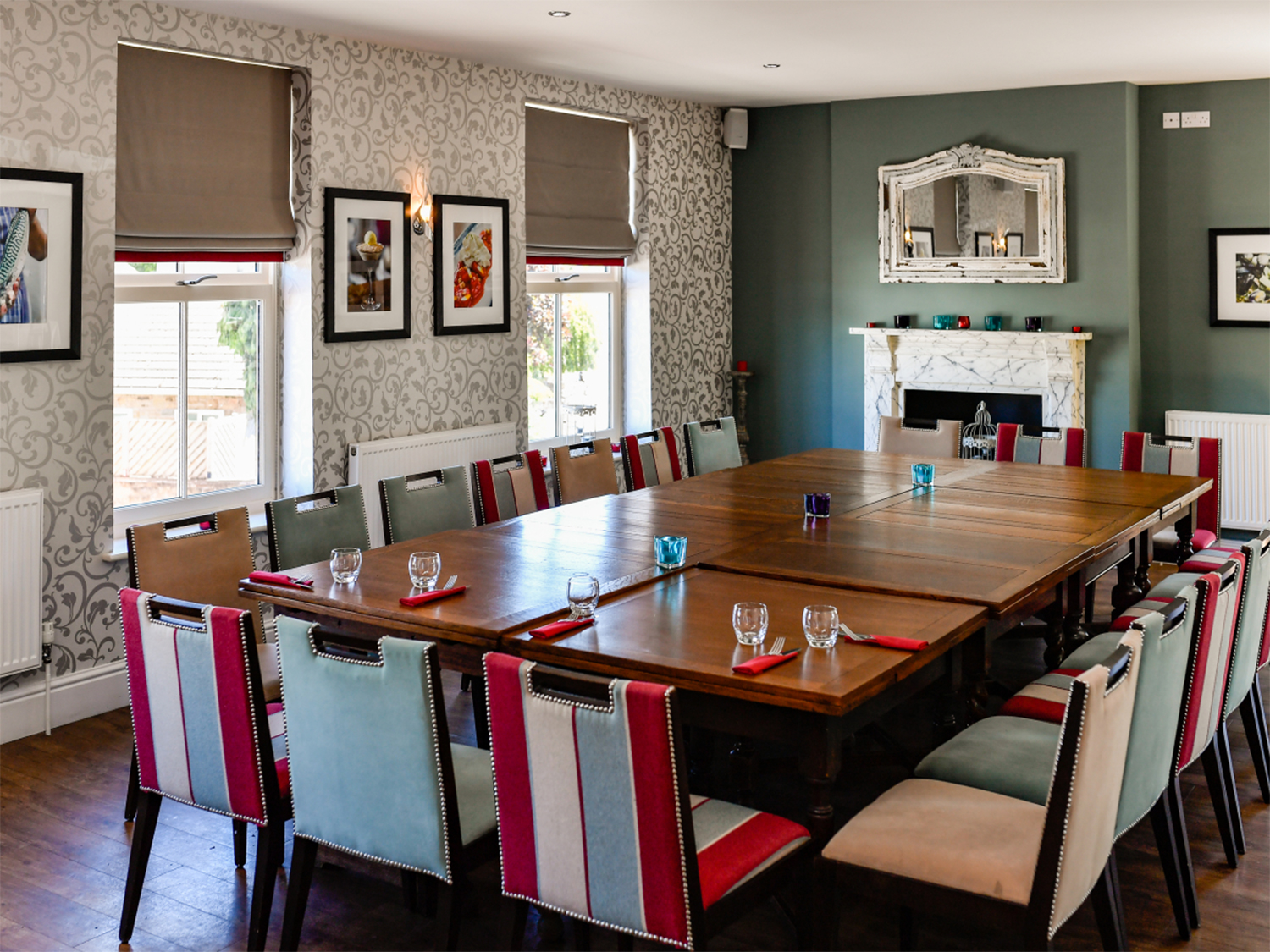 Interior of The Tickled Trout.