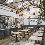 Inside The Depot Bakery.