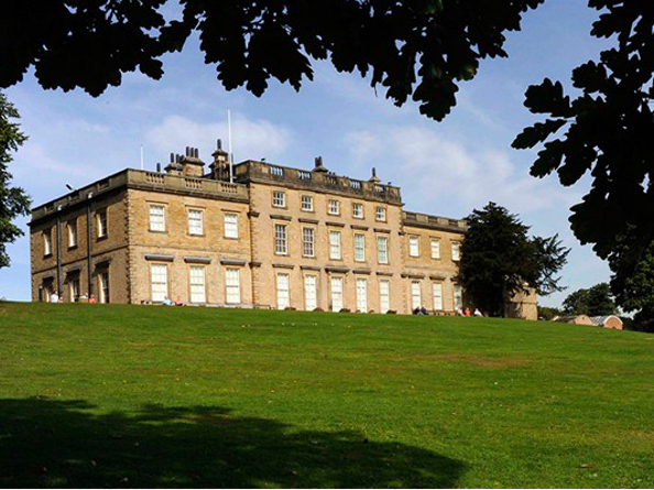 The exterior of Cannon Hall.