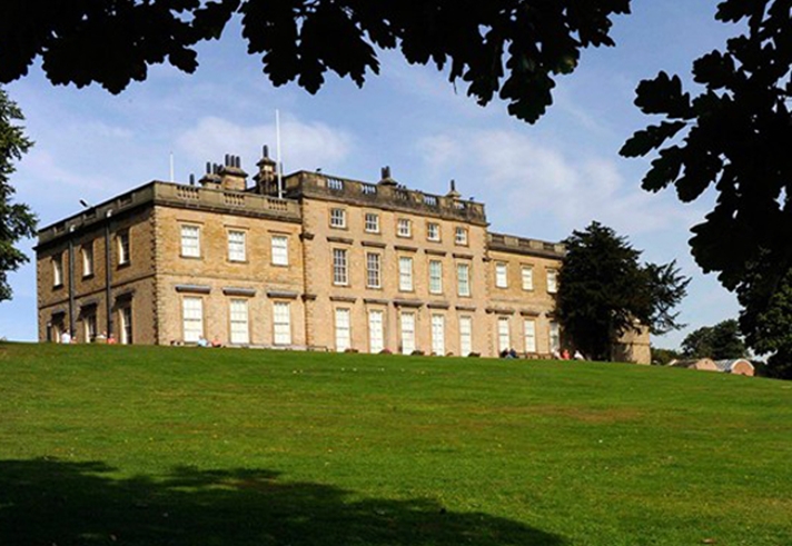 The exterior of Cannon Hall.