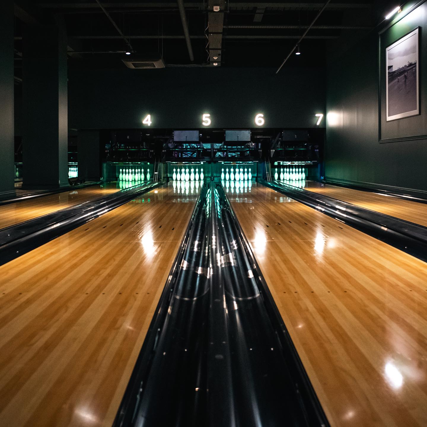 Ten pin bowling at Clubhouse.