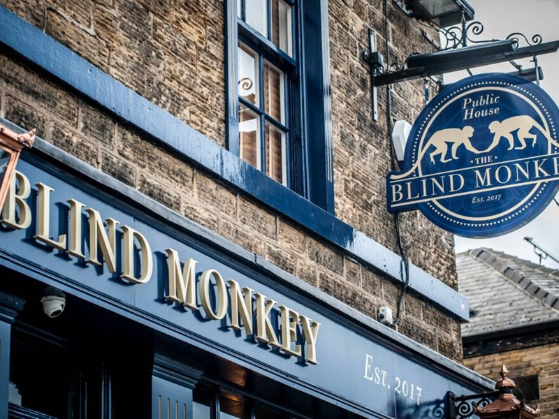 Exterior of The Blind Monkey