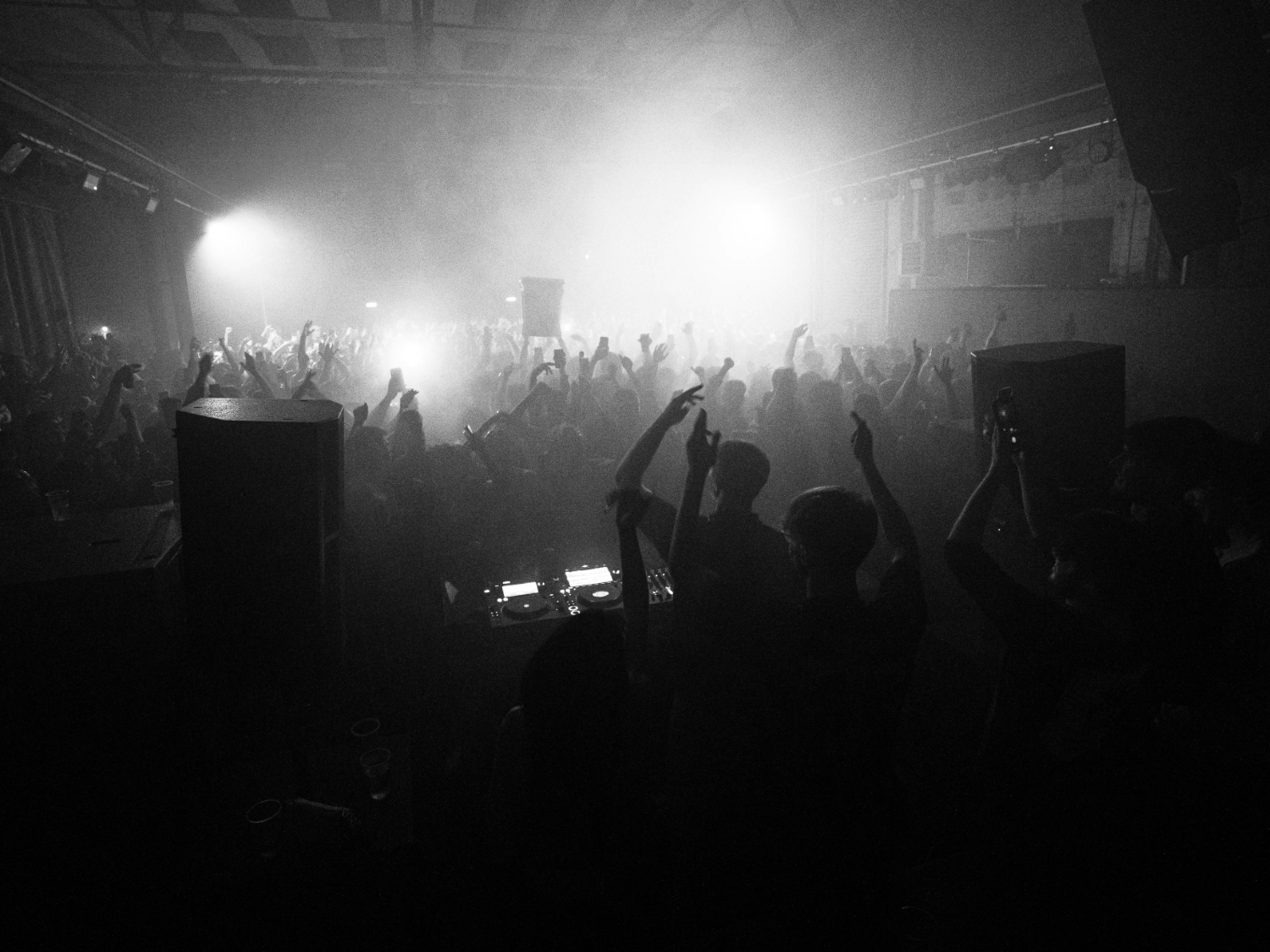 A concert at Forge Warehouse.