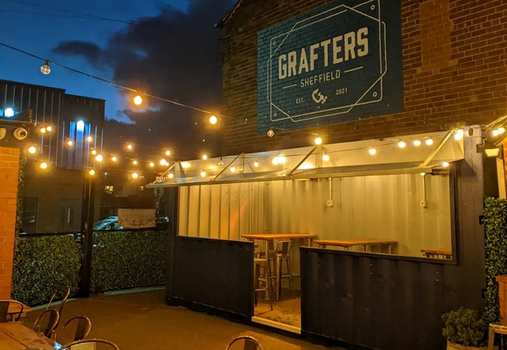 Grafters beer garden