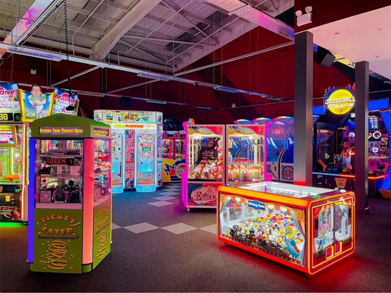 Gaming machines at Tenpin Sheffield