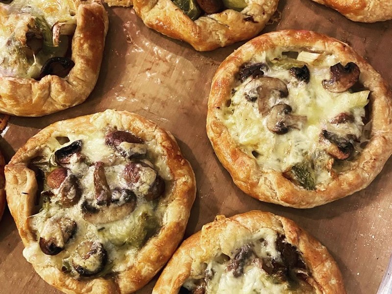 Savoury baked goods at I Said Bread.