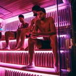 Interior photograph at R1SE studio.