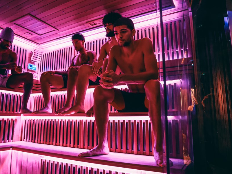 Interior photograph at R1SE studio.