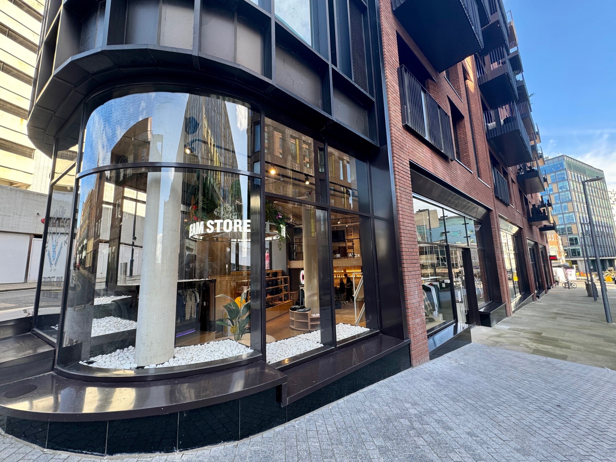 Exterior of The Cream Store.