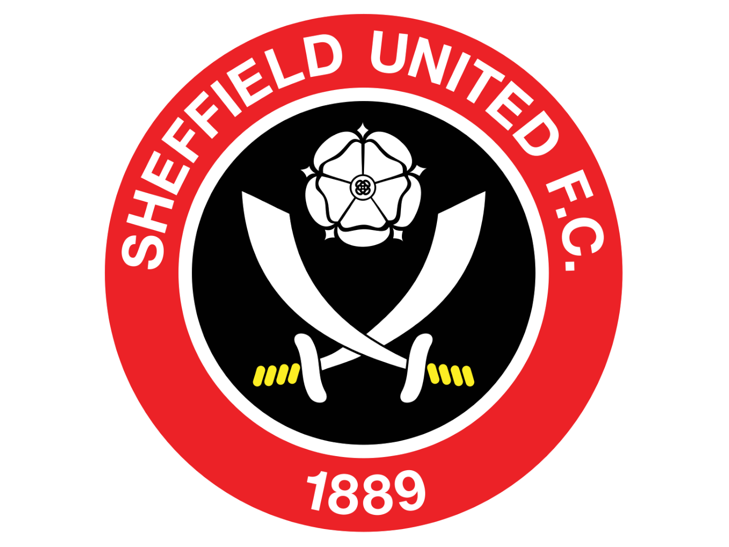 The Sheffield United Football Club logo.