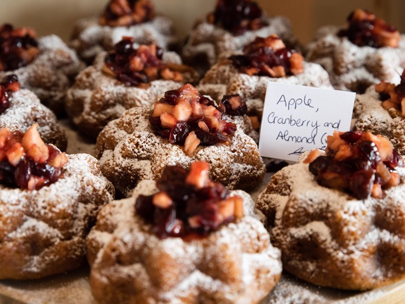 Pastries at the Birdhouse Tea Bar & Kitchen.