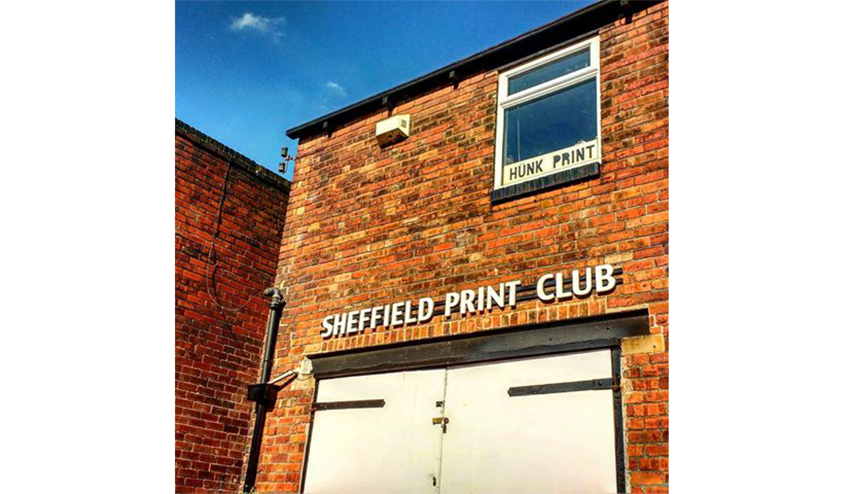 The exterior of Sheffield Print Club.