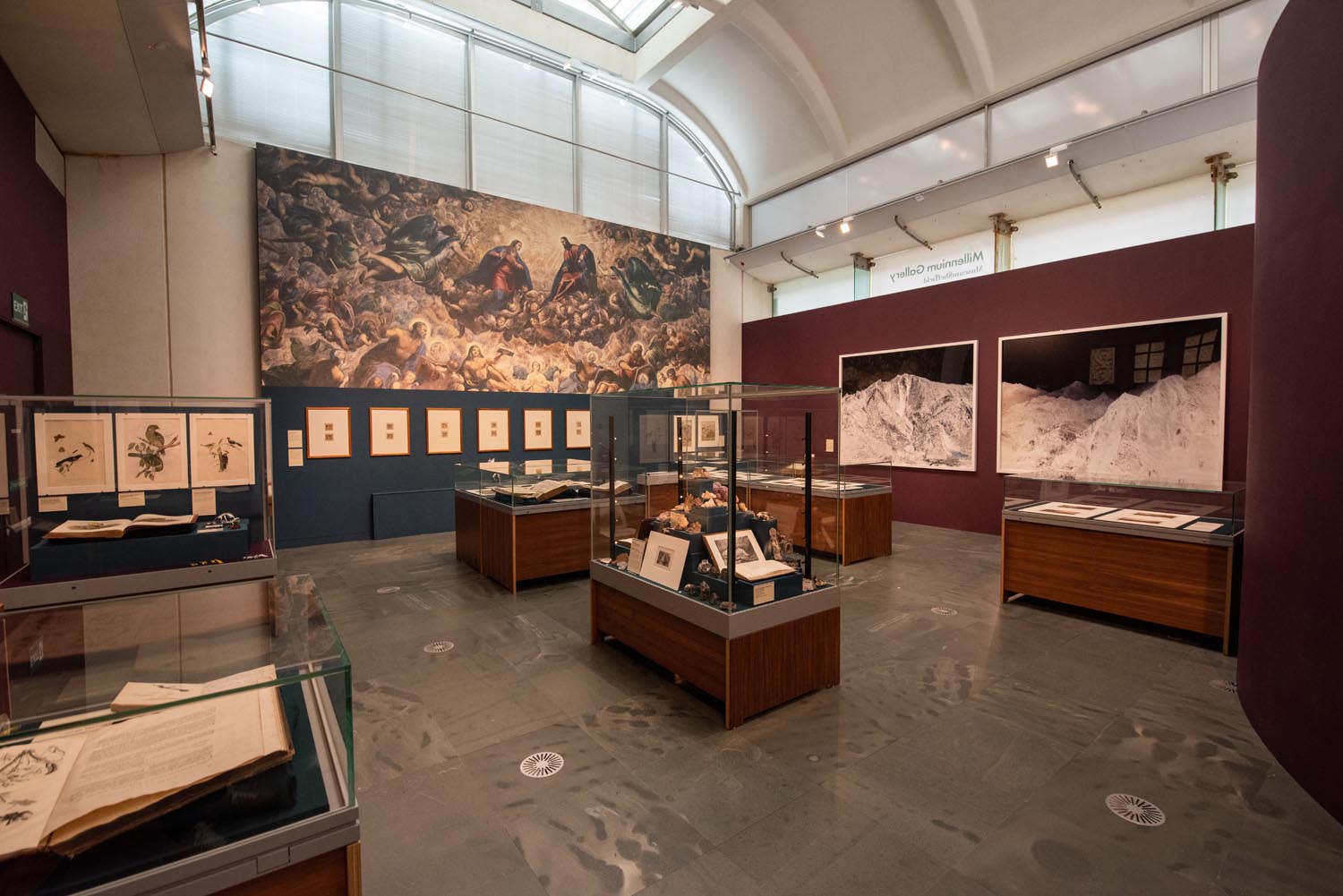 One of the display rooms at the Millennium Gallery.