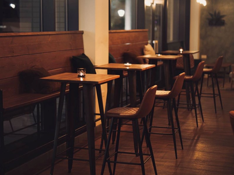 The interior of LYKKE Sheffield.