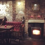 A cosy log burner at The Cremorne