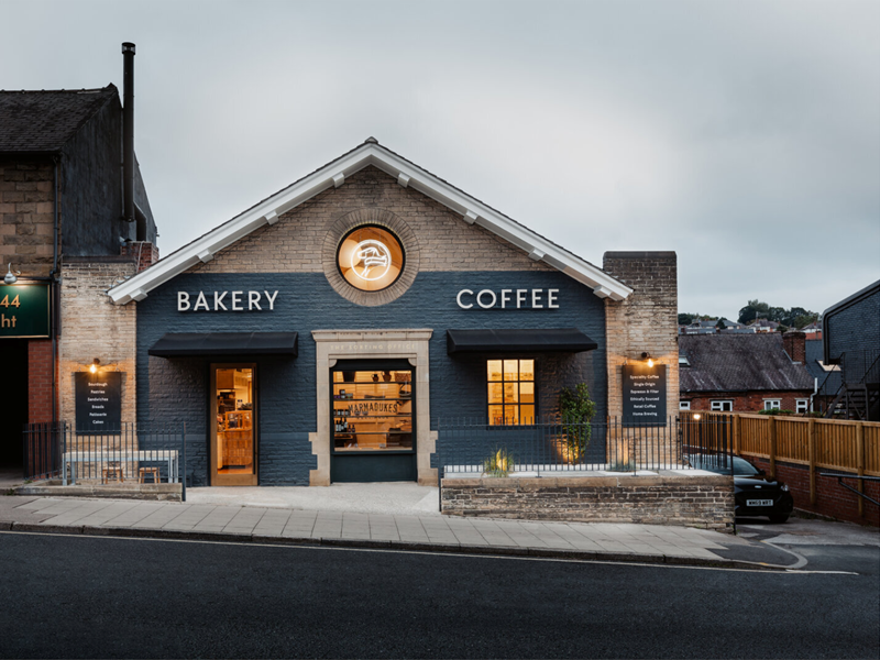 The exterior of Marmadukes - The Sorting Office.
