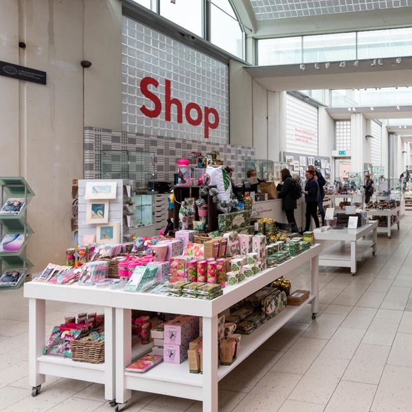 The shop inside the Millennium Gallery.