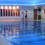 The pool at Mercure St. Paul's Hotel Spa.