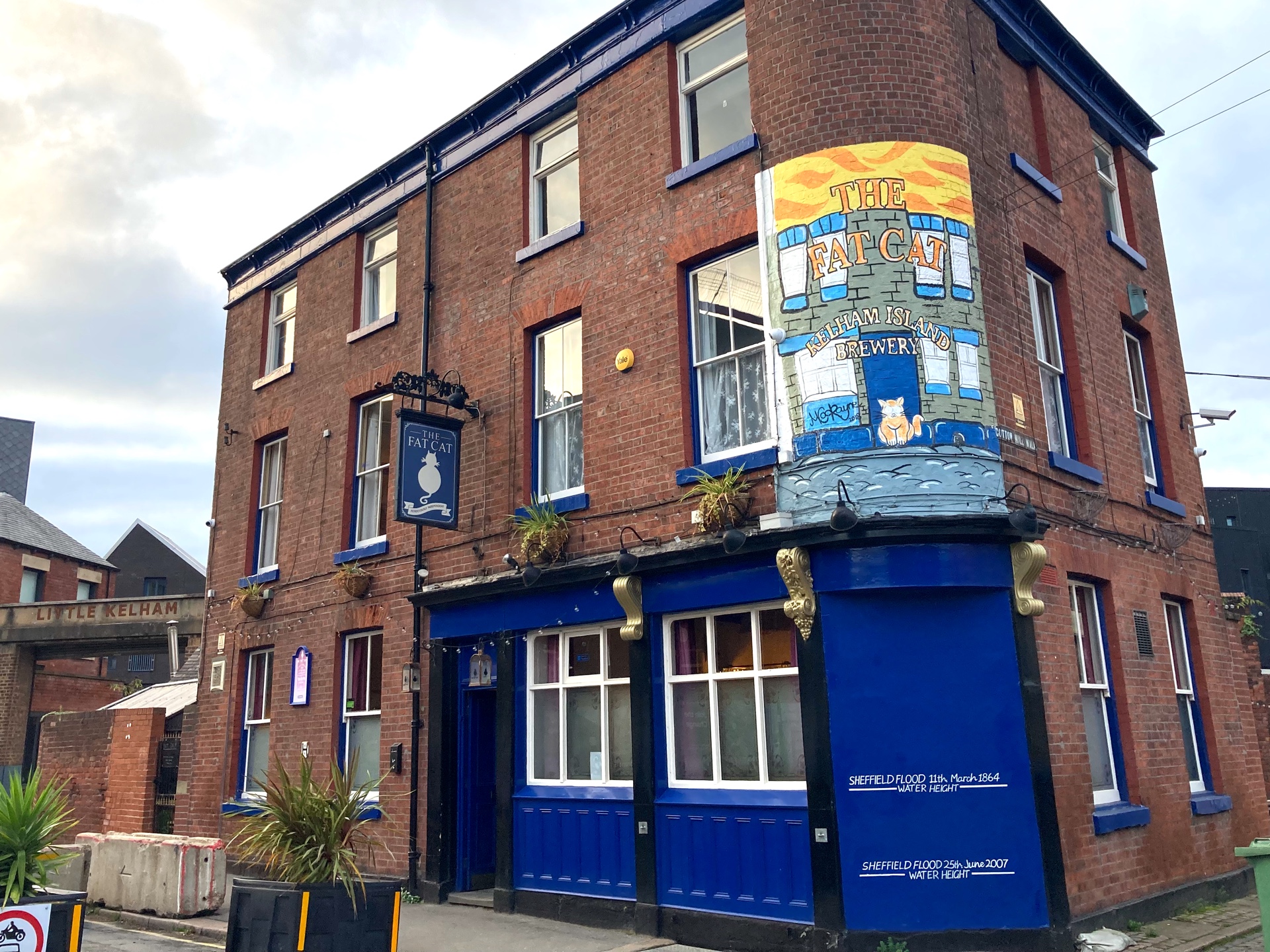 The Fat Cat pub in Kelham Island, Sheffield.