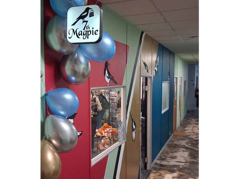 The entrance to 7th Magpie.