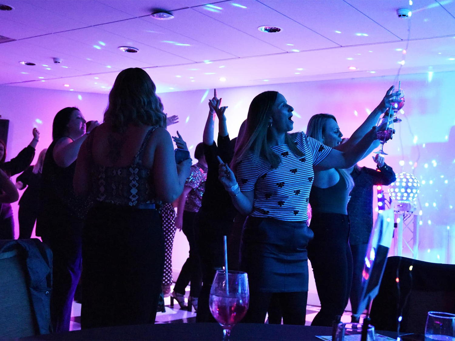 People dancing at The OEC Sheffield