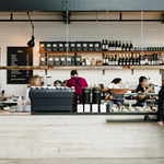 The counter at Marmadukes - Cambridge Street