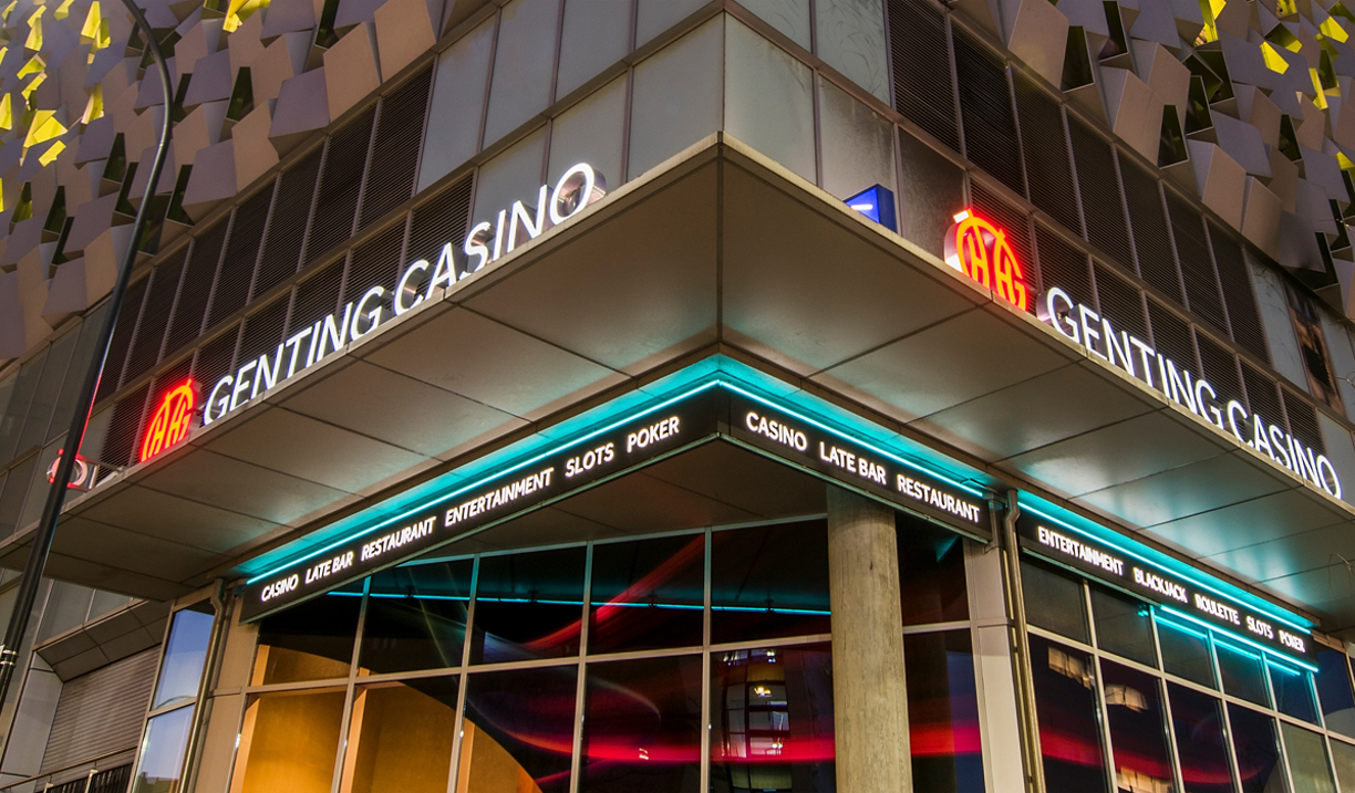 The exterior of Genting Casino Sheffield.