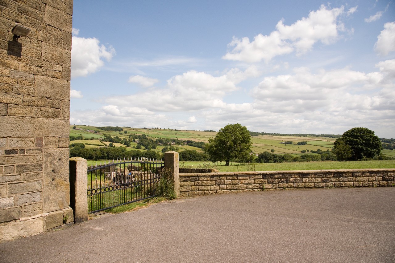 Padley Farm - open countryside view with fields and wide horizons