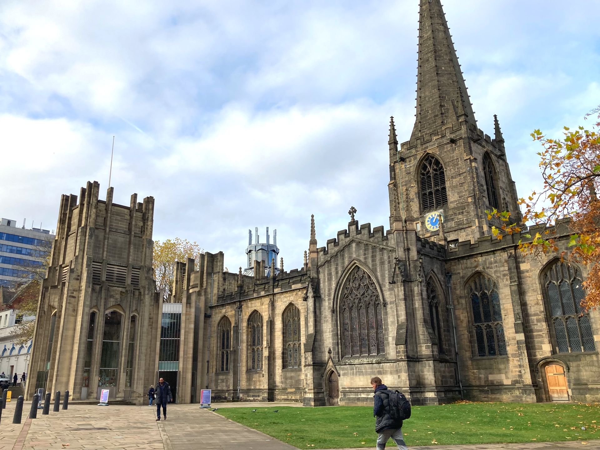 The exterior of Sheffield Cathedral