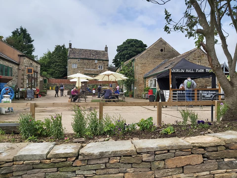 The courtyard at Whirlow Hall Farm.