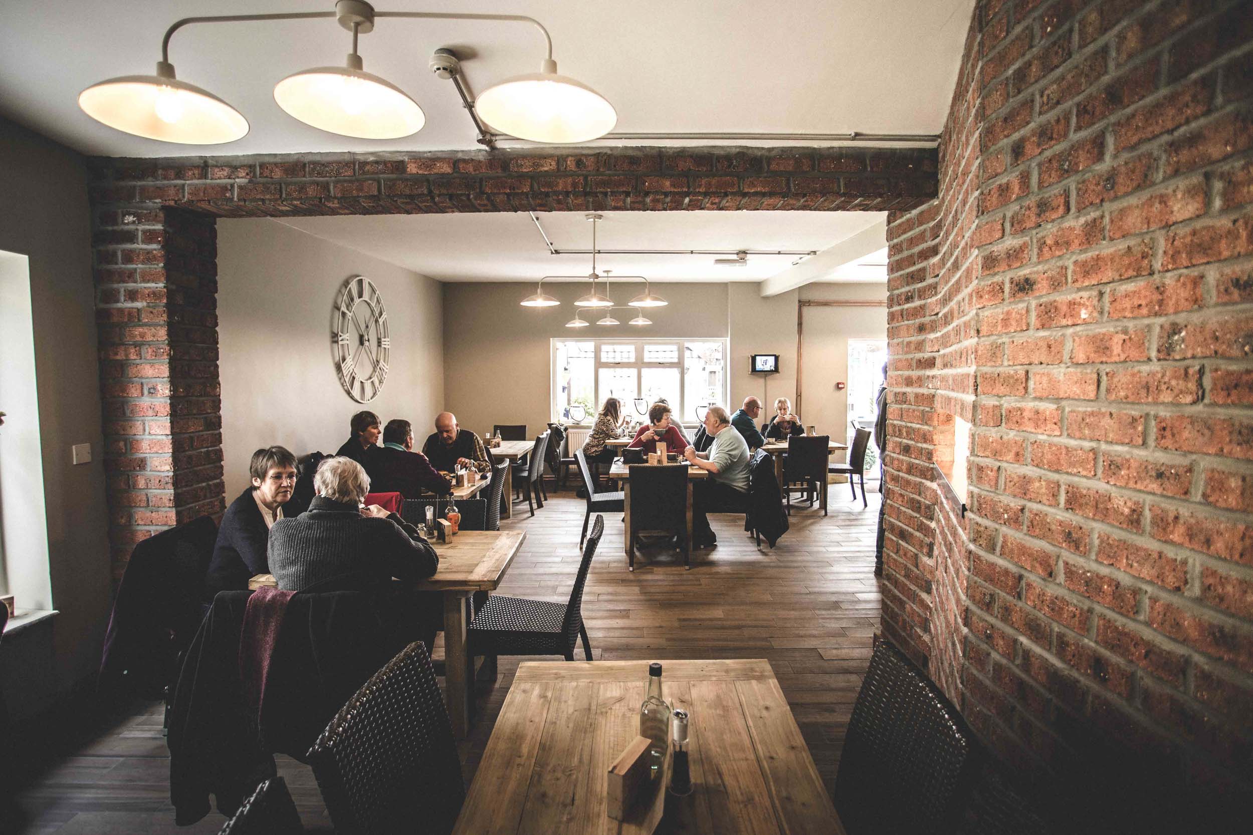 The interior of the Hidden Gem.