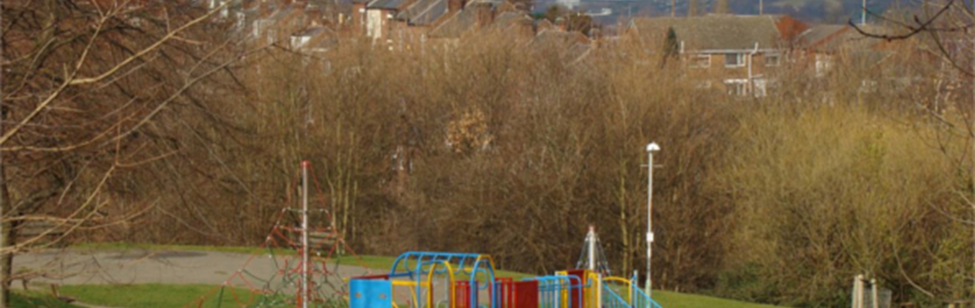 A play area at Ruskin Park.