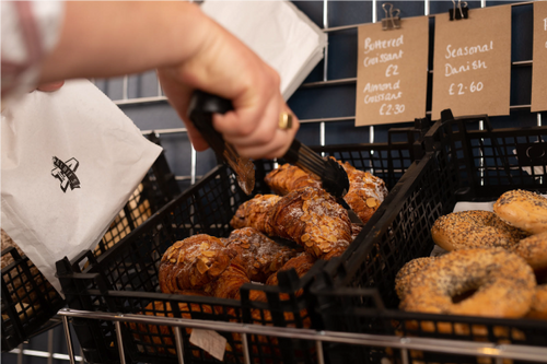 Pastries at Albie's Coffee.