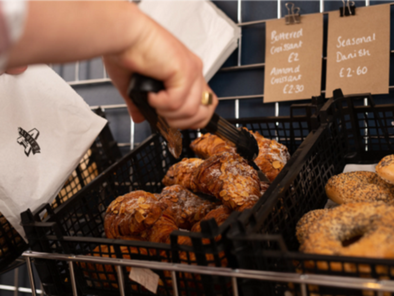Pastries at Albie's Coffee.