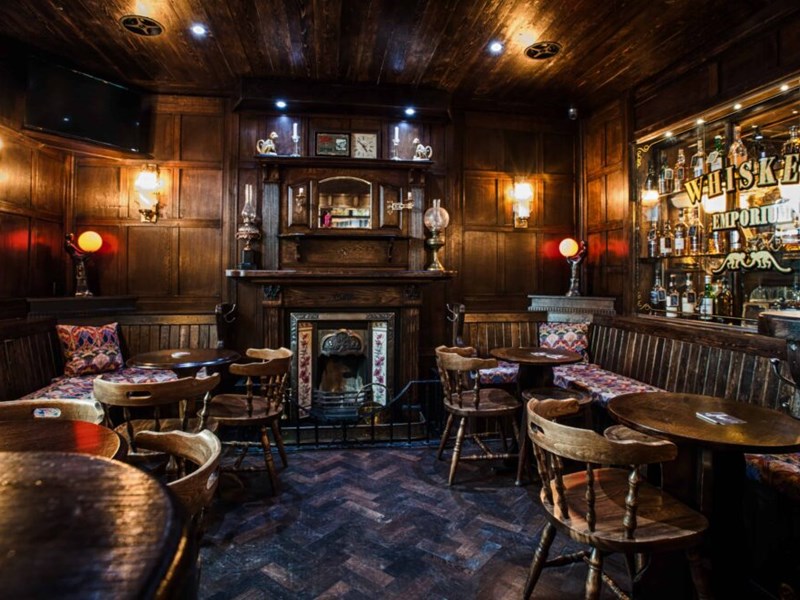 Interior of The Blind Monkey